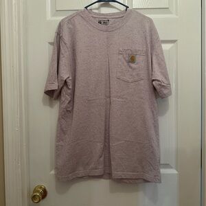 Carhartt Men's Light Gray Pocket Tee